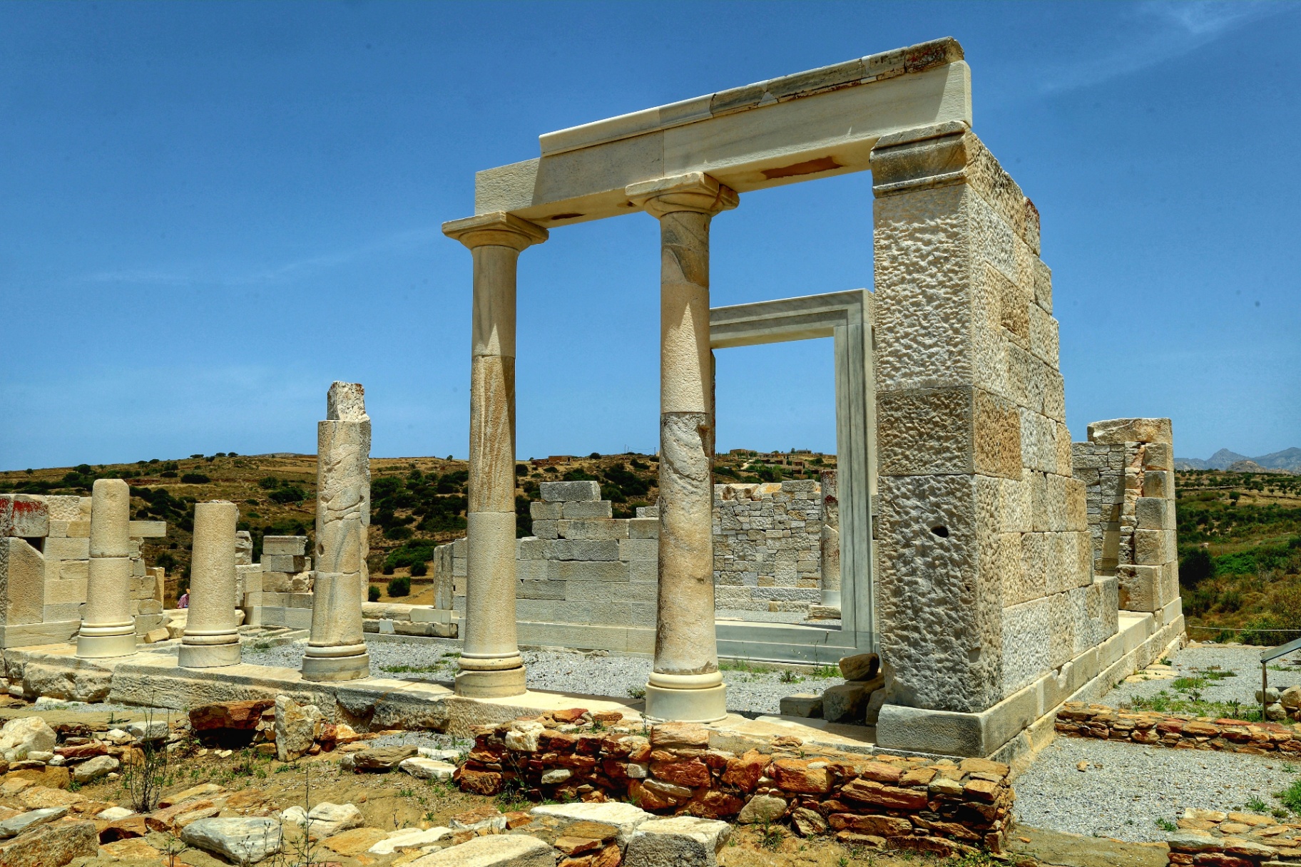 Temple of Demeter · Damalas · Chalki · Aperathos